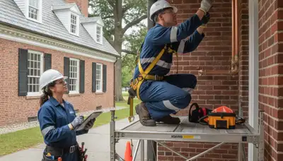 Plumber repairing pipe in Concord, MA for reliable plumbing repair service