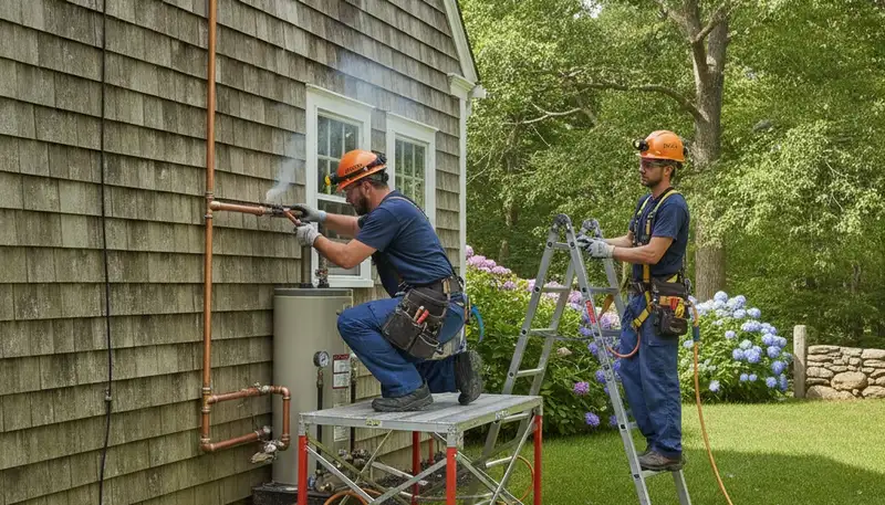 Plumber serving Concord, MA for expert pipe repair and plumbing services