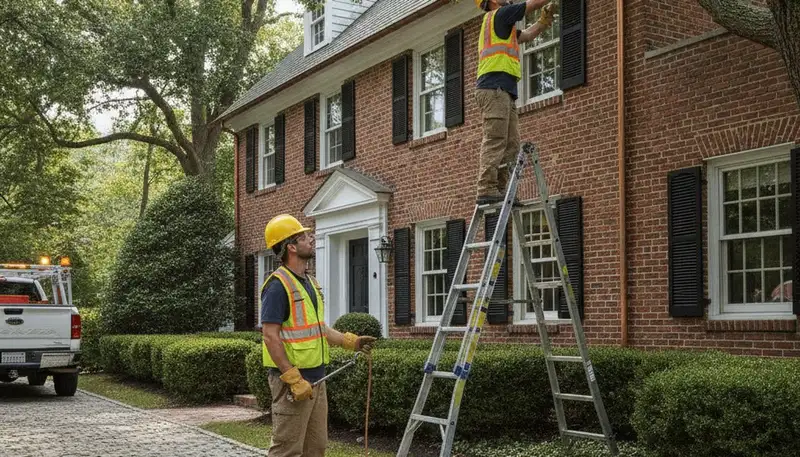 Plumber repairing a leak in Concord, MA for residential plumbing service