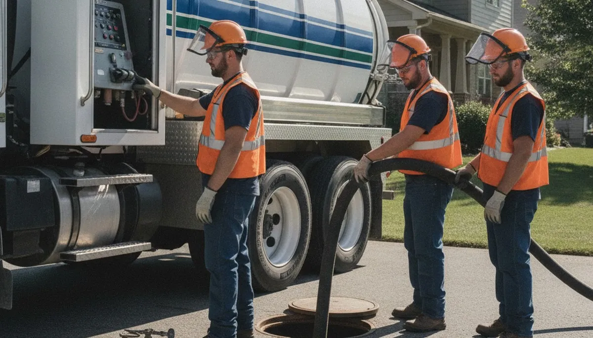 Septic pumping service in Concord, MA for residential plumbing maintenance
