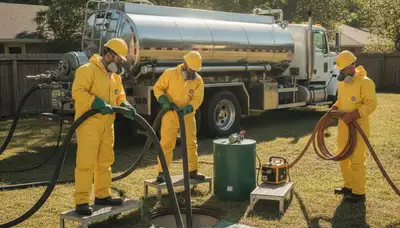 Septic tank cleaning service for Concord, MA homes by On Call Plumbers
