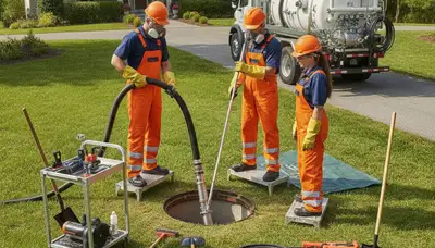 Septic tank cleaning service in Concord, MA for efficient, reliable home plumbing maintenance