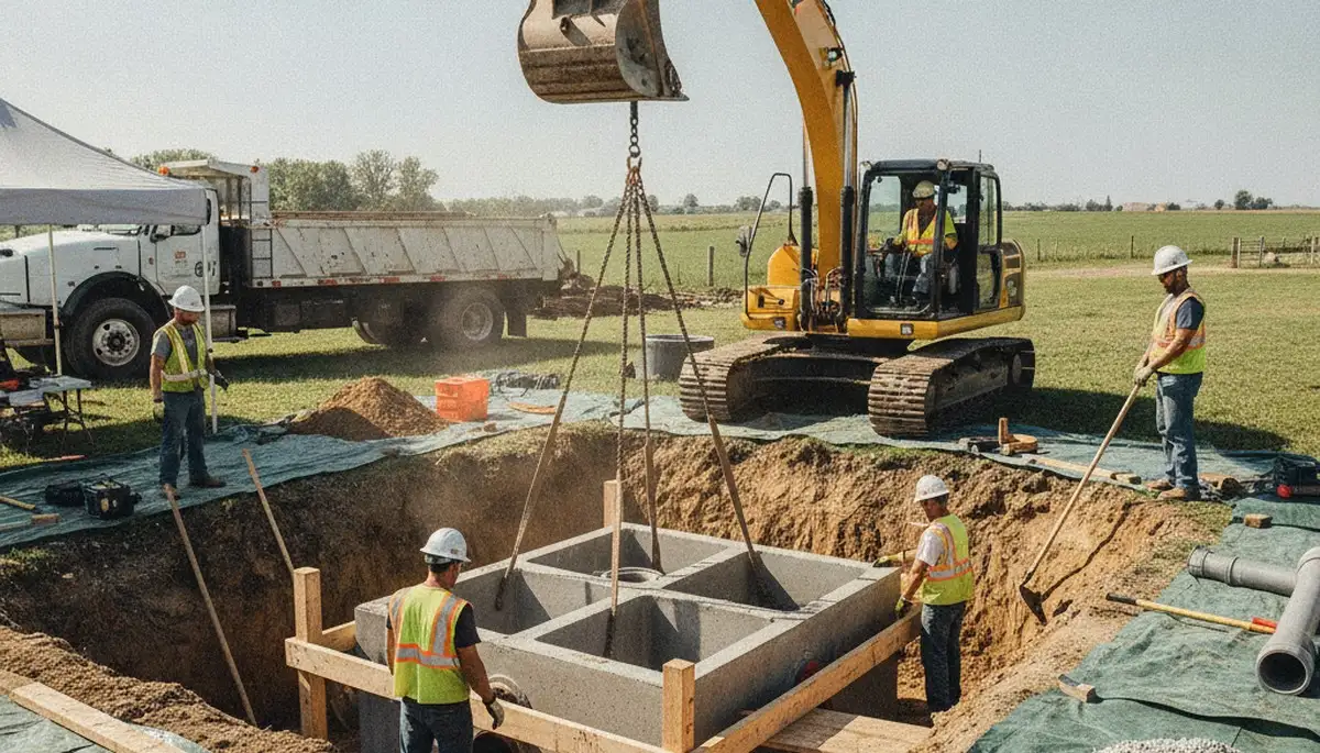 Septic tank installation for Concord, MA homes by On Call Plumbers