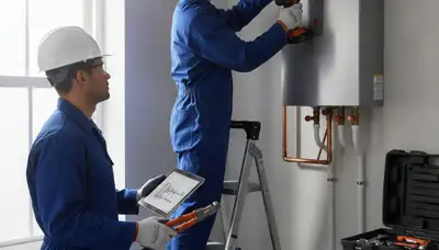 Tankless water heater installation service in Concord, MA by On Call Plumbers